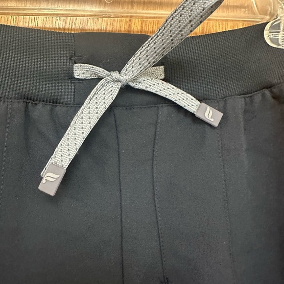 Fabletics Black Track Pants with Relaxed Fit - Picture 3 of 6